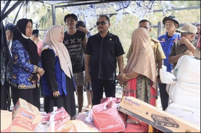 Muhammad Iwan Pastikan DPRD Hadir Untuk Korban Kebakaran Di Luwu Timur