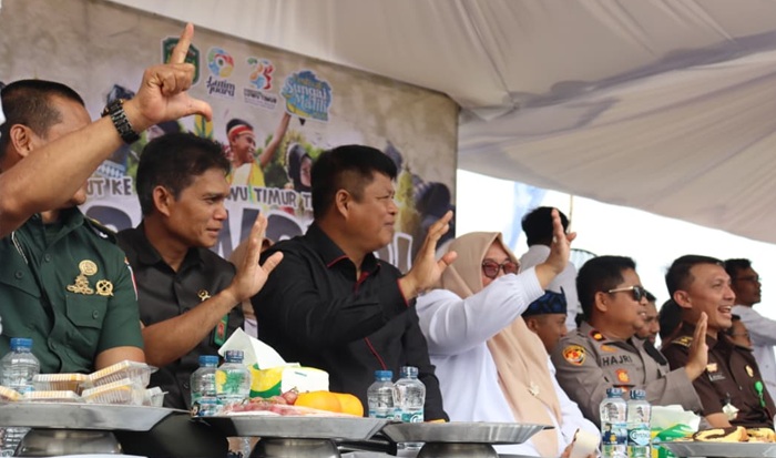 Ketua DPRD Ober Datte Apresiasi Karnaval Budaya HUT Ke-23 Luwu Timur