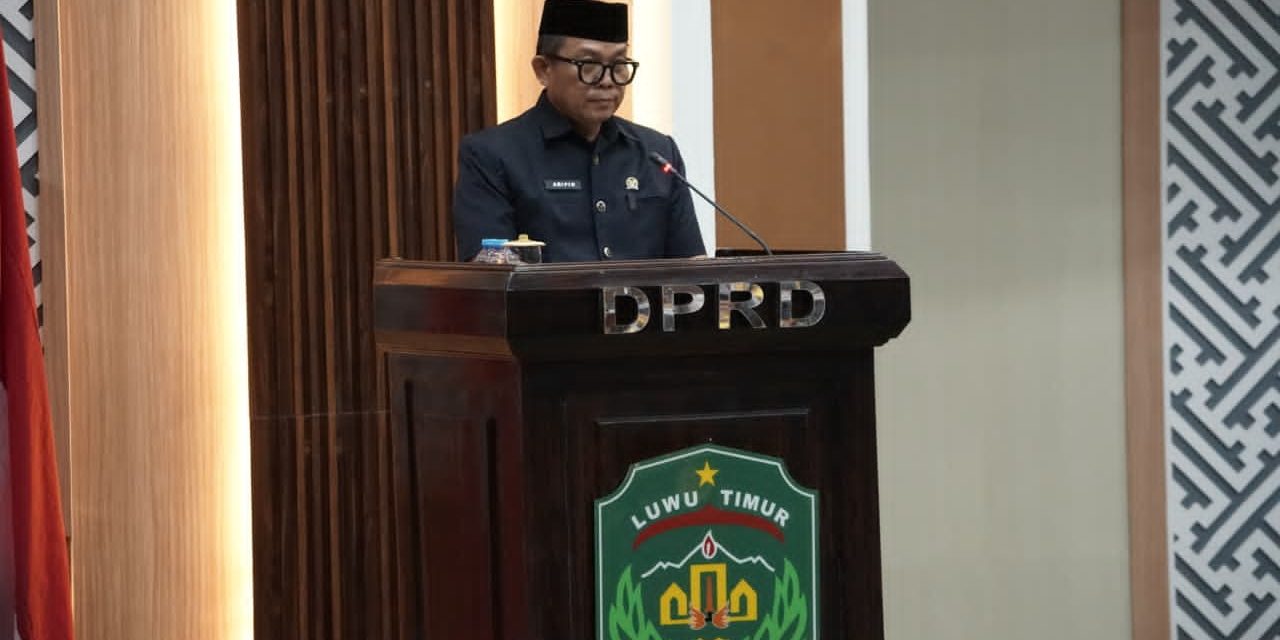 Aripin Sampaikan Hasil Reses, DPRD Lutim Masuki Masa Sidang Baru